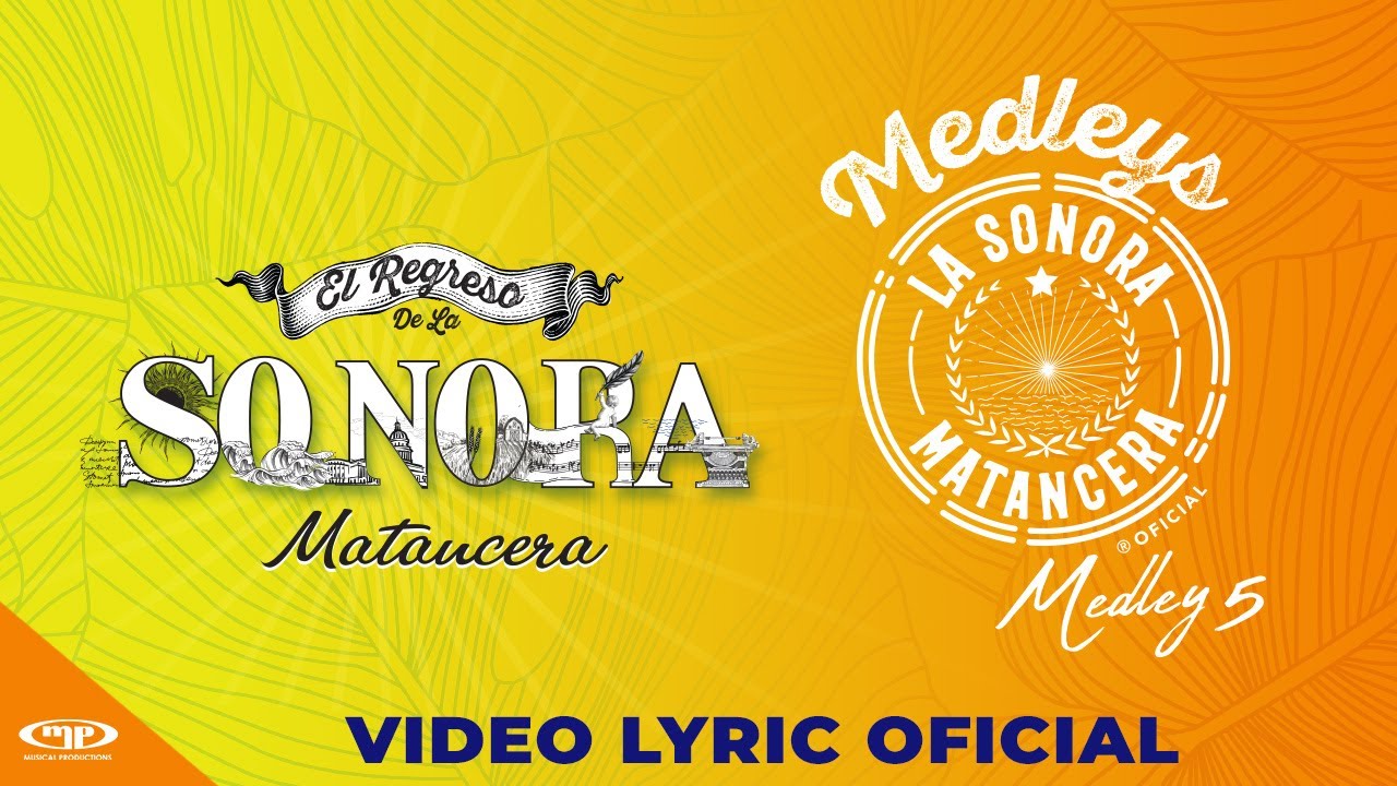 La Sonora Matancera 🪘 MEDLEY 5 (Video Lyric) 🎺