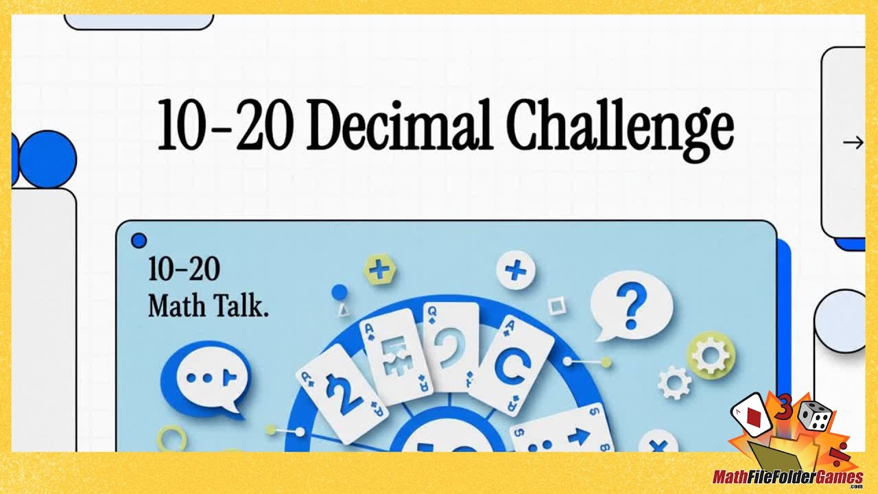 The 10-20 Challenge: The Fast-Paced Decimal Game That Replaces Boring Worksheets