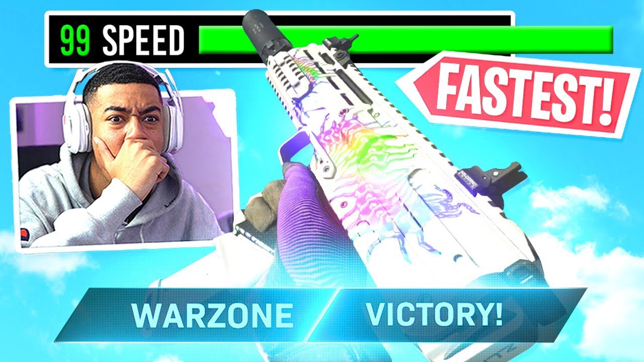 I made the FASTEST GUN in WARZONE! INSANE CLASS SETUP! (Modern Warfare Warzone)