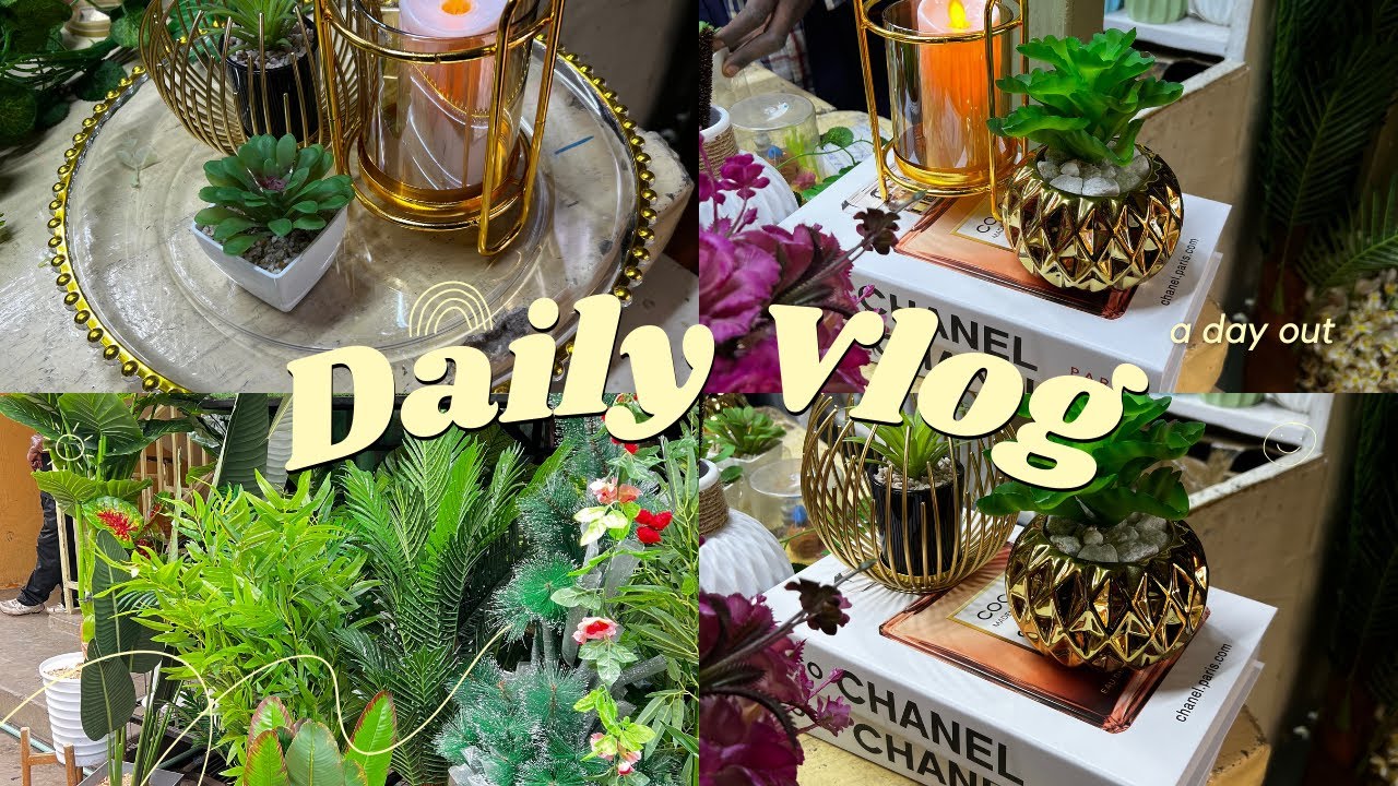 Stage Market Decor Haul/Unbelievably cheap  Artificial plants