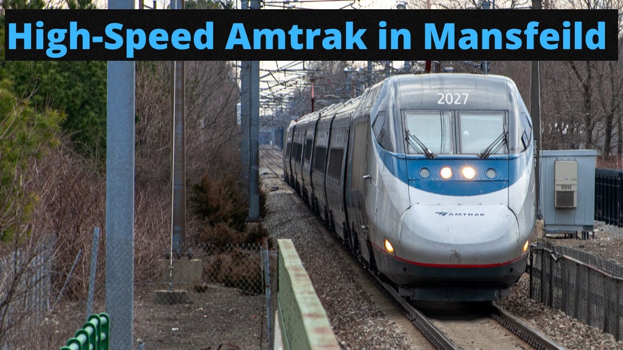 America's Fastest Trains in Metro Boston | The Strange History of Mansfield Massachusetts