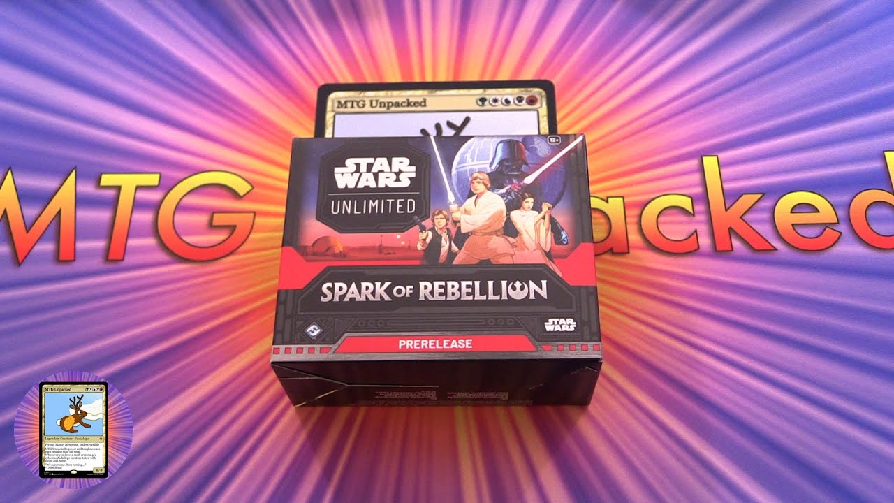 NEW TCG! Star Wars: Unlimited Prerelease Opening