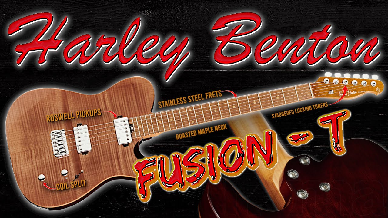 Harley Benton Fusion-T Demo\Review