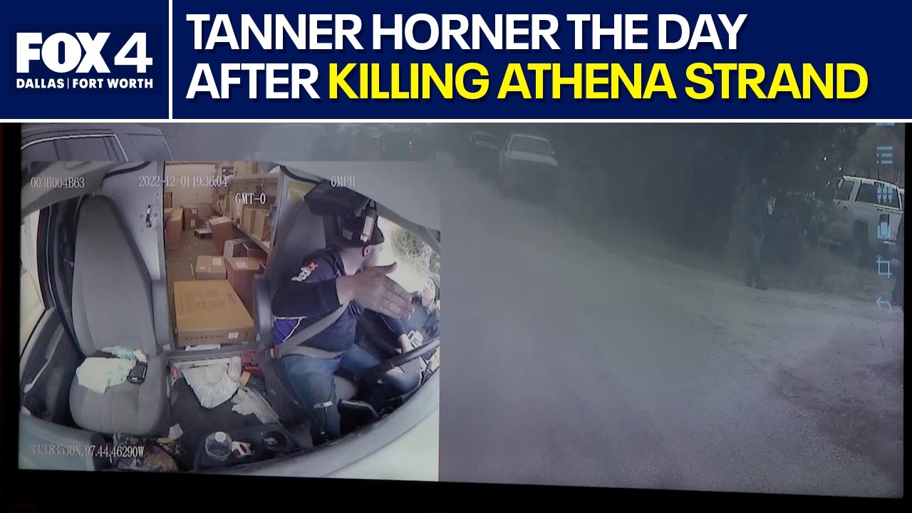 Trial Video: Tanner Horner the day after killing Athena Strand