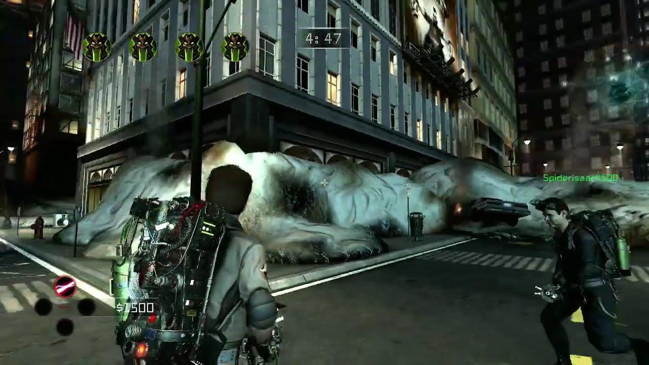 Ghostbusters The Video Game Multiplayer ft Spongebobtwin, Spiderisaac, Slinkypt