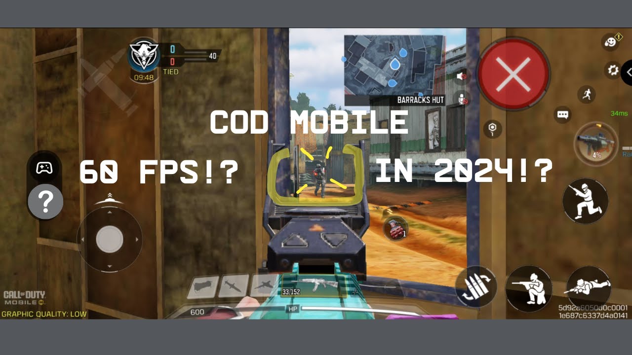 COD Mobile on Redmi Note 8 PRO [60 FPS] in 2024 ?!!! Gameplay