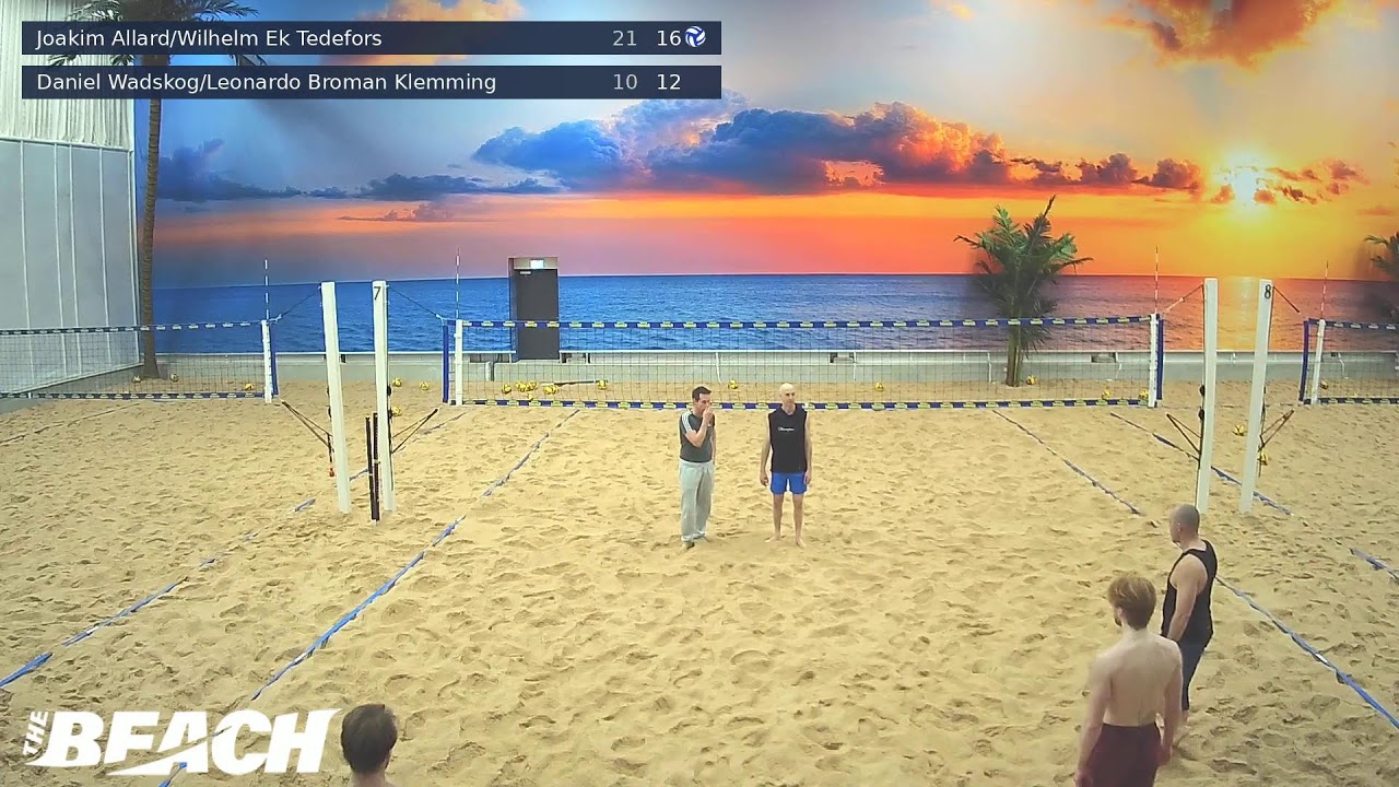 Kvart 4 - Joakim Allard / Wilhelm Ek Tedefors vs Daniel Wadskog / Leonardo Broman Klemming