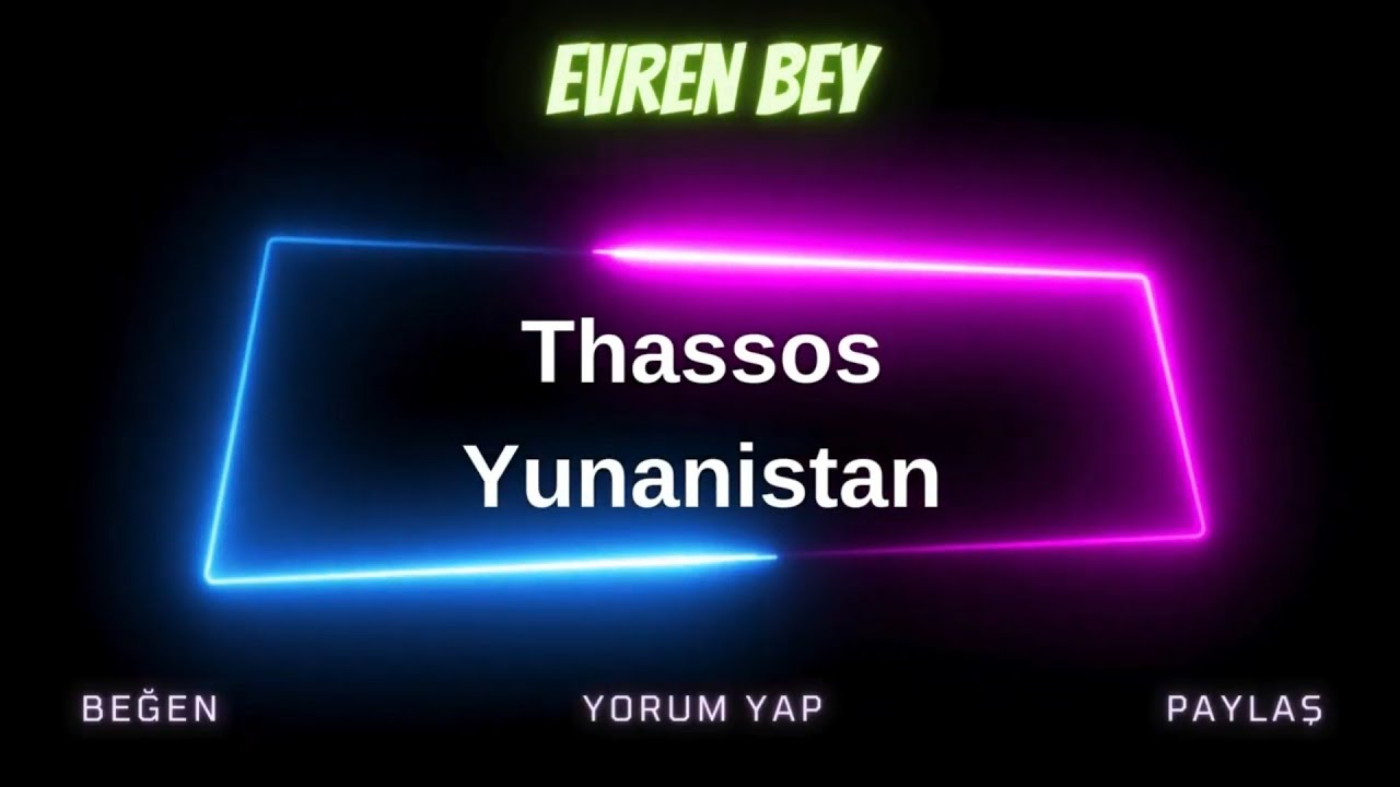 Thassos Ağustos 2024