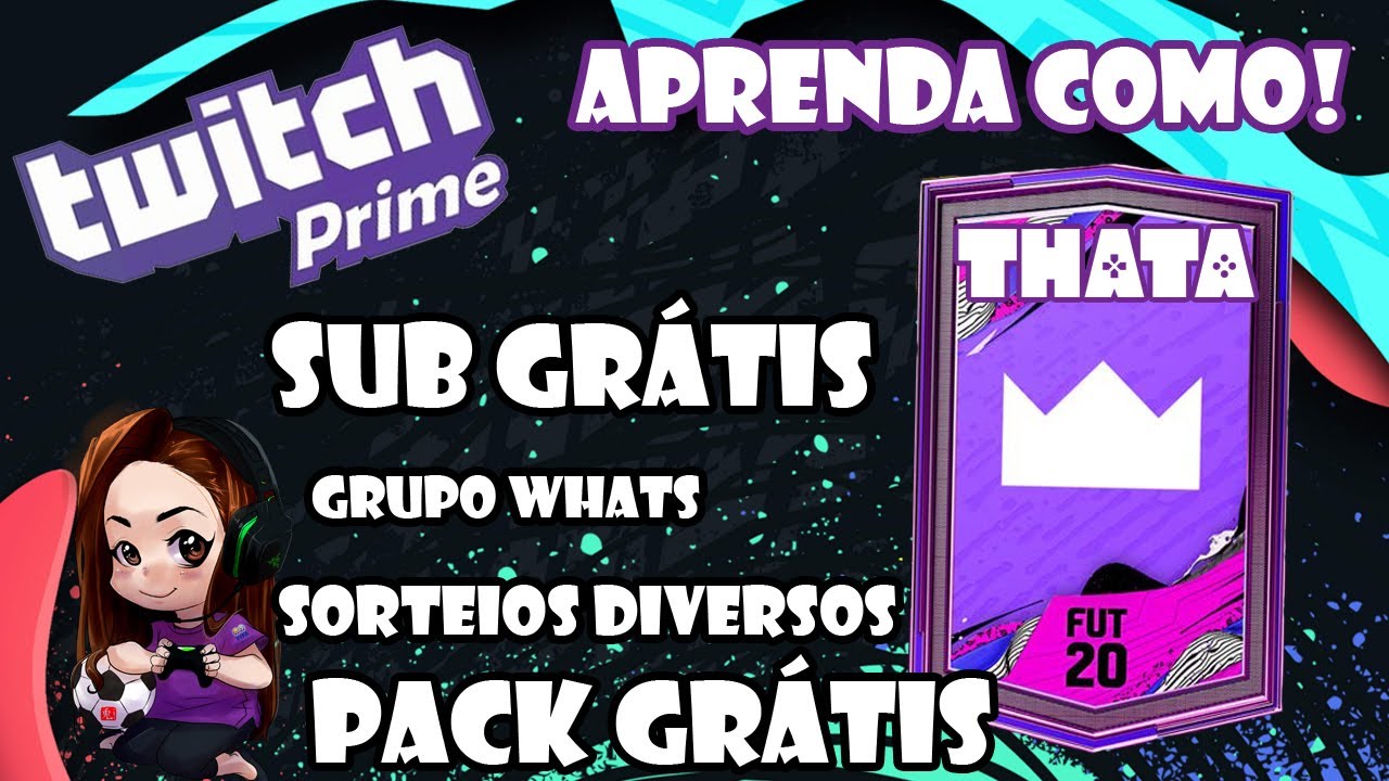 COMO DAR SUB NA TWITCH COM AMAZON PRIME E RESGATE PRÊMIOS