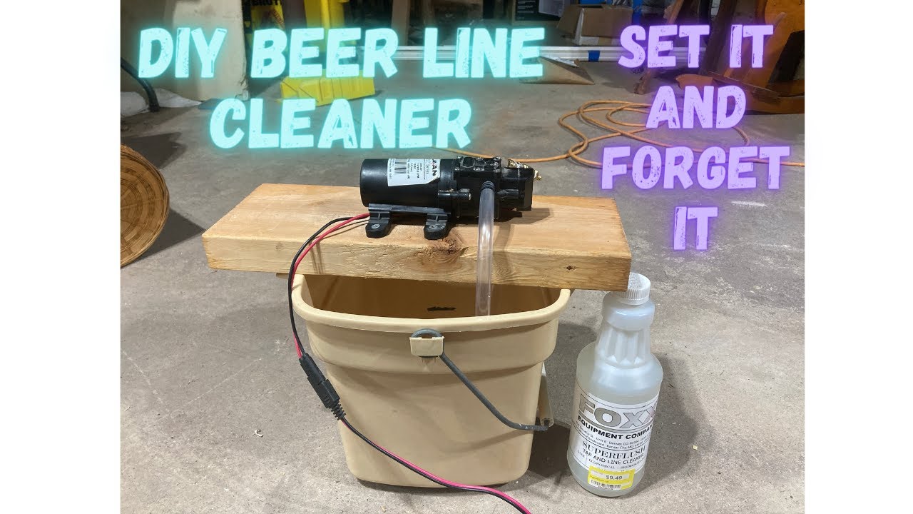 DIY Beer Line Cleaner for Kegerator - The Perfect Convenience!