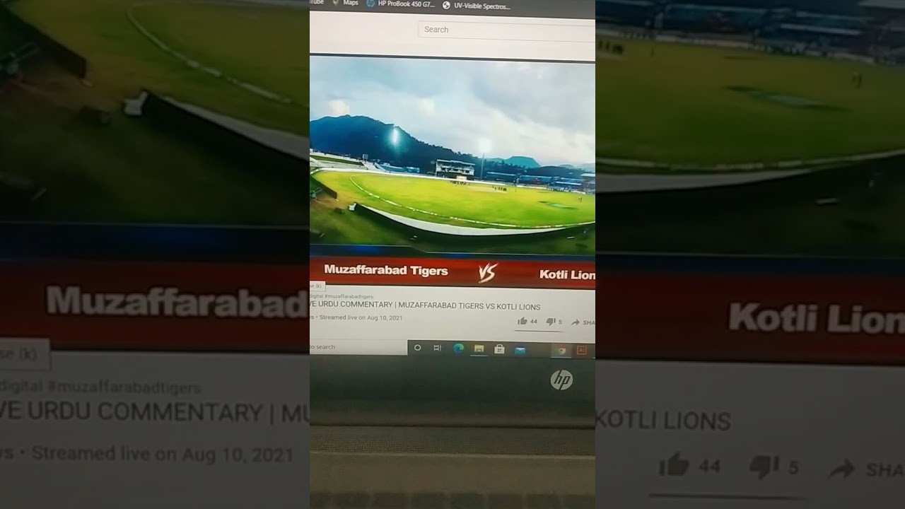 Ahmed Kazmi doing Commentary with Mirza Iqbal Baig Pak Famous Commentator & Sports Anchor Person🥰🎤👍