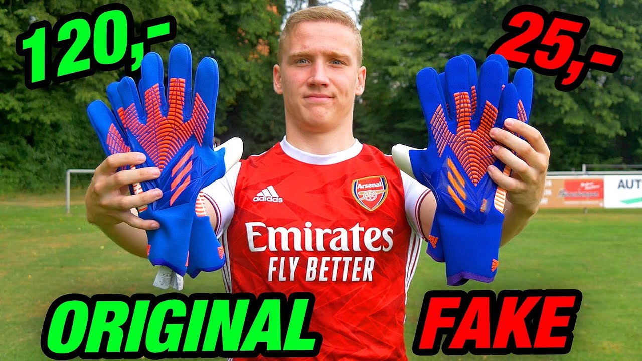FAKE vs ORIGINAL adidas TORWARTHANDSCHUHE! Was sind die Unterschiede?! adidas Predator Pro Edge 2022