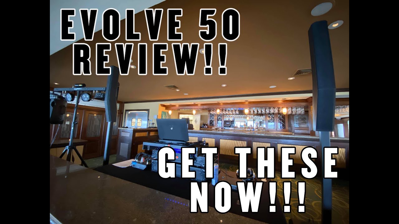 Evolve 50 Speaker Setup - First Time to Use at an Event (Wedding)