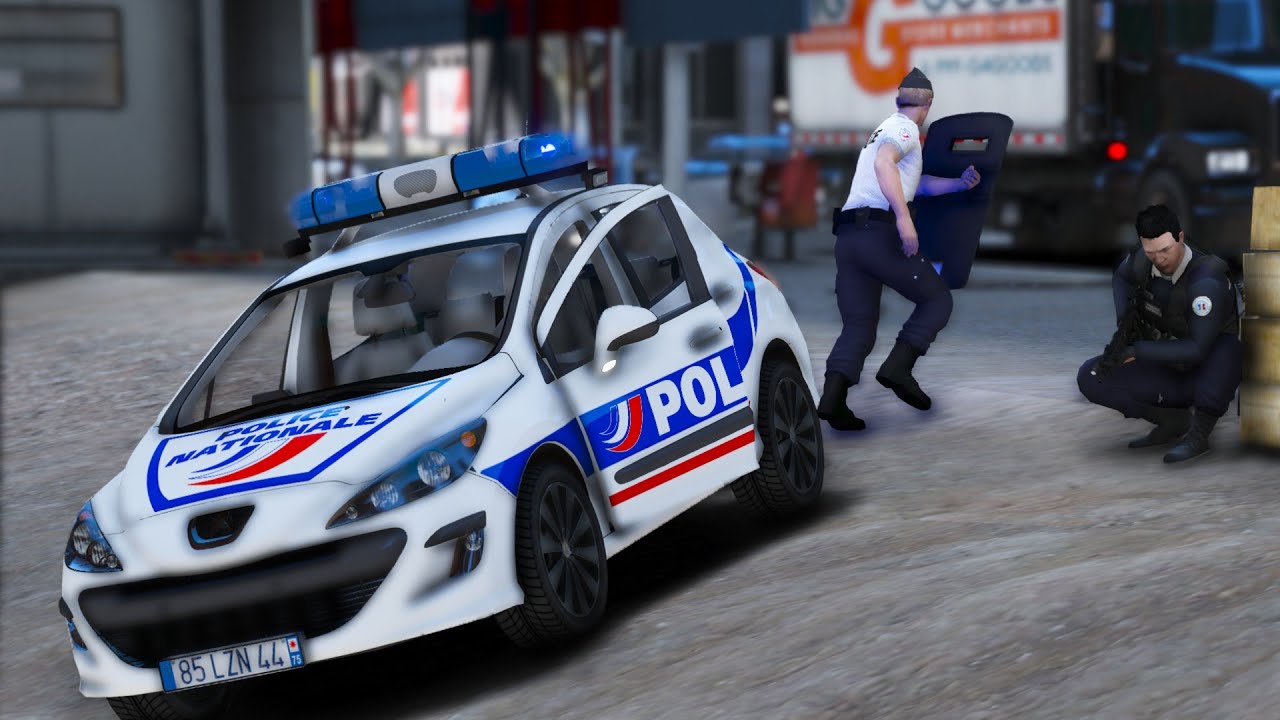 [GTA 5] DOUVERTE DE LA NOUVELLE 308 DE LA POLICE NATIONALE | LSPDFR #643