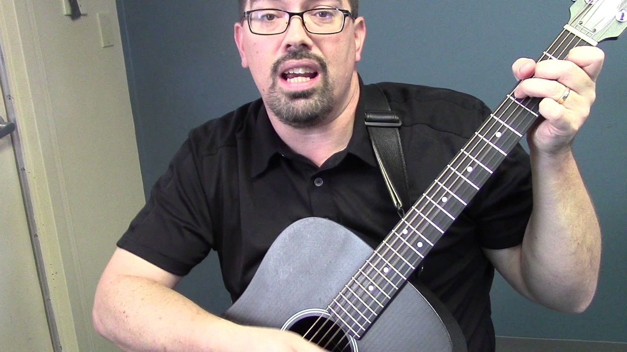 Swing Low Sweet Chariot, easy guitar