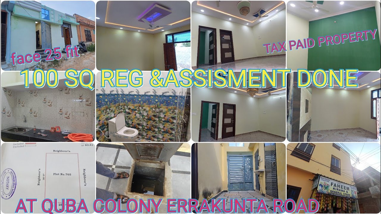 9032877340 REG 100 SQ HOUSE AT QUBA COLONY