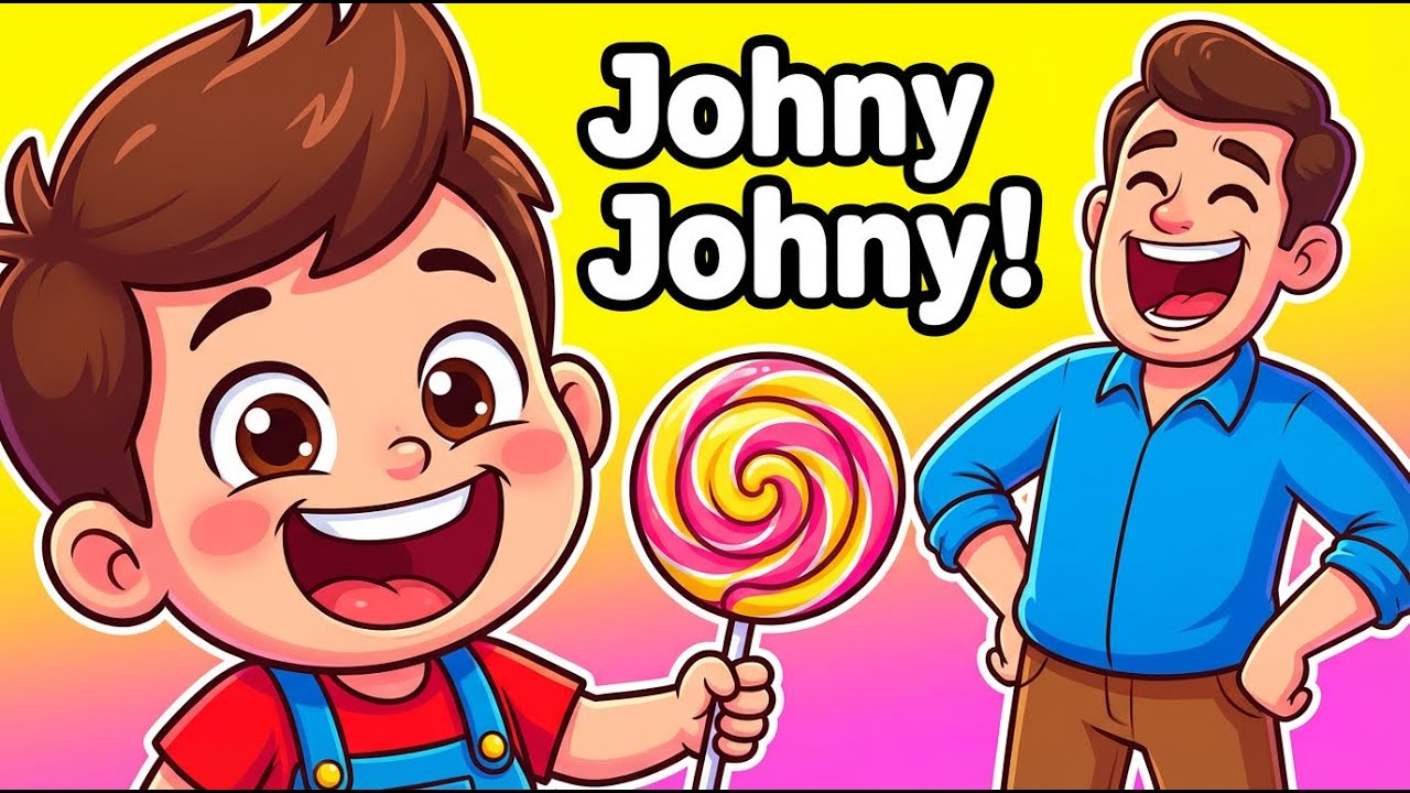 Johny Johny Yes Papa Nursery Rhyme 🍭 | Fun Learning Song for Kids & Toddlers