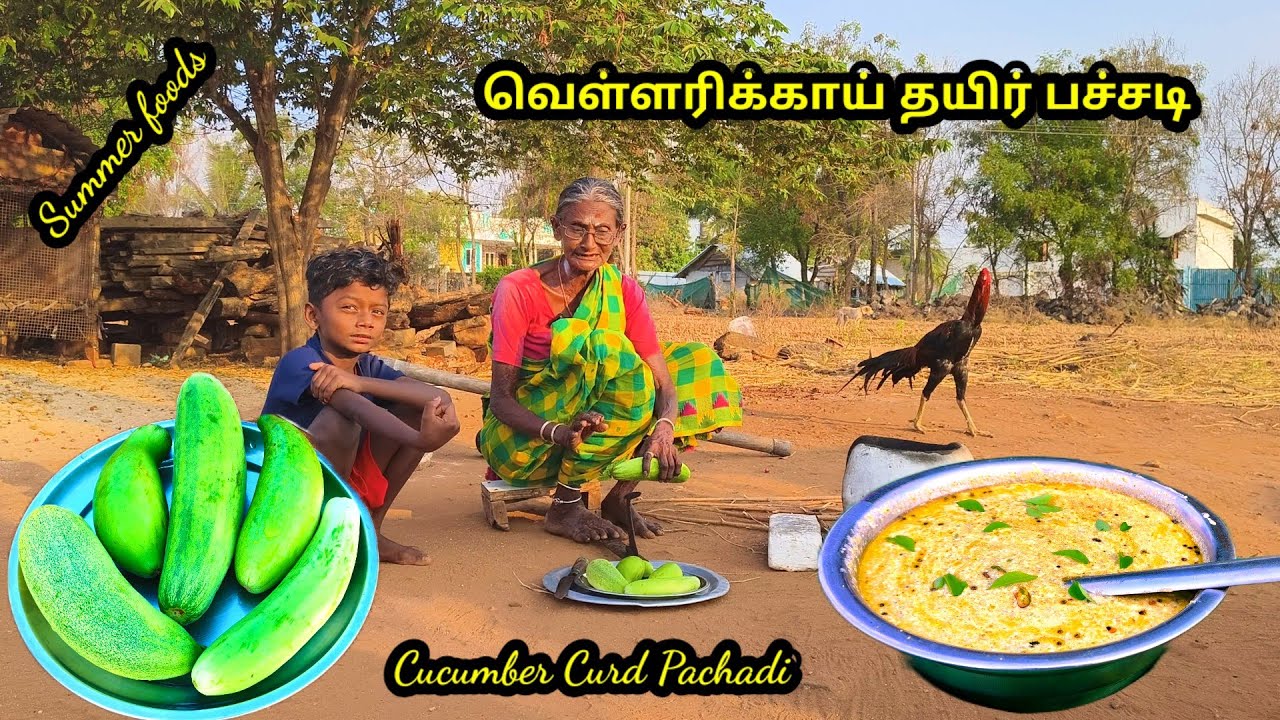 சுட்டெரிக்கும் வெயிலை இப்படித்தான் சமாளிக்கணும் l #வெள்ளரிக்காய் தயிர் பச்சடி l #cucumber recipes 