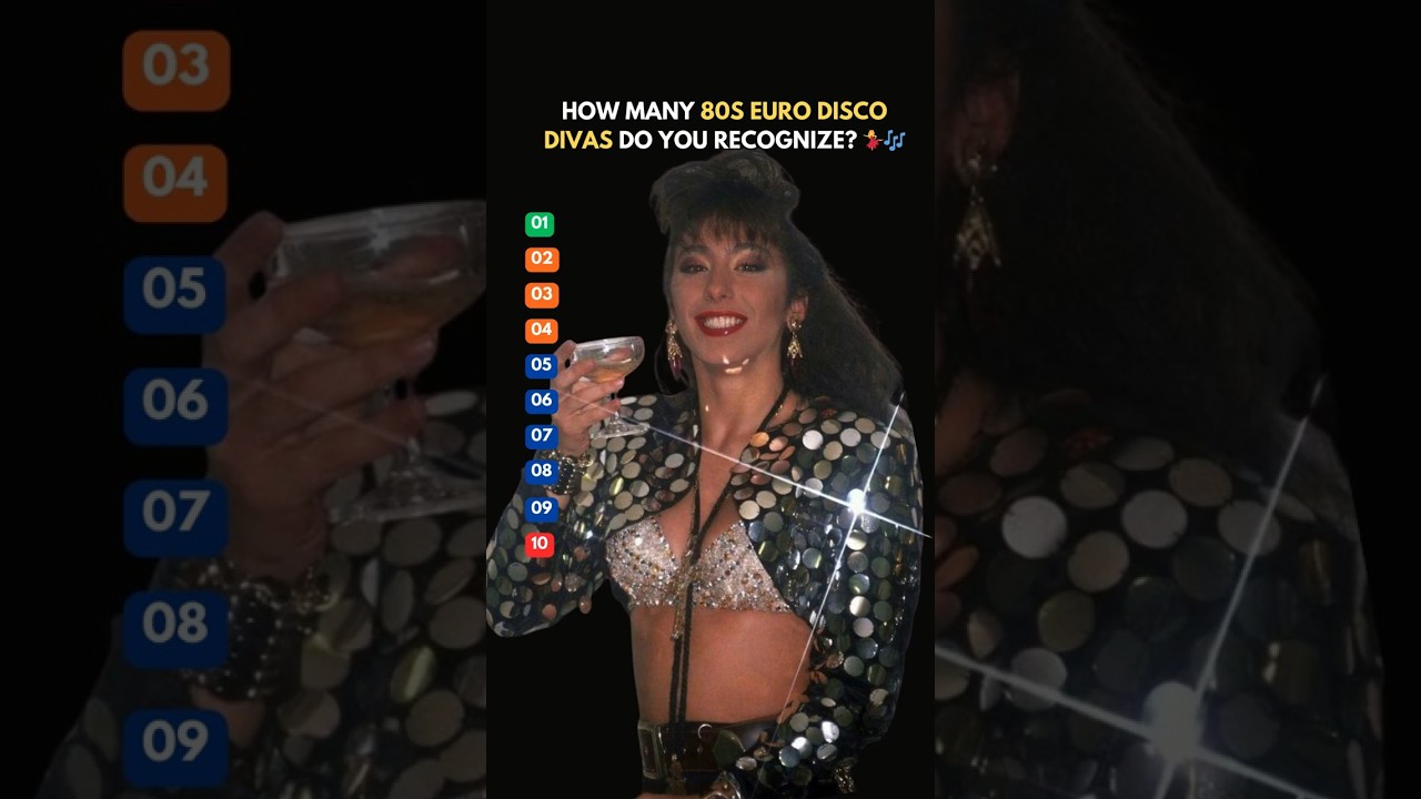 How Many 80s Euro Disco Divas Do You Recognize? 💃🎶 | Ultimate Euro Queens #80smusic