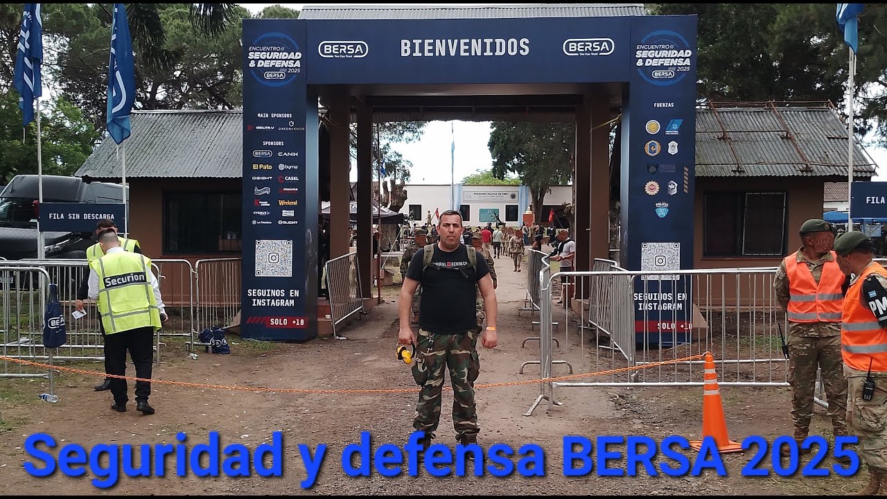 Seguridad y Defensa BERSA 2025 , estuvimos en el evento y probamos el BAR 9