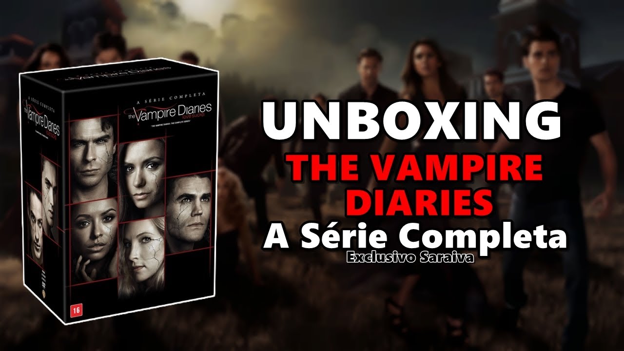 Unboxing: The Vampire Diaries - A Série Completa | Exclusivo Saraiva
