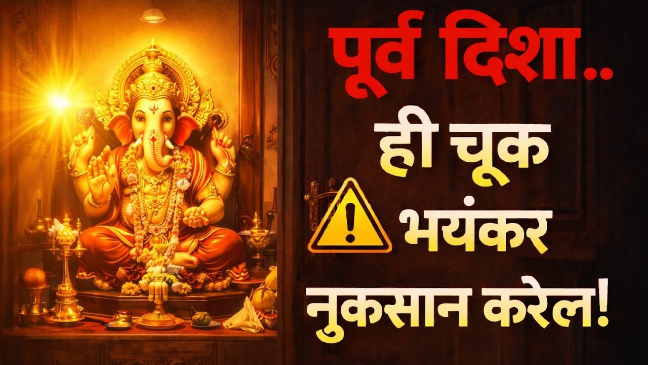 पूर्व दिशा अशी असेल तर धनवर्षाव! 90% लोक ही चूक करतात | East Direction Vastu Tips Marathi |