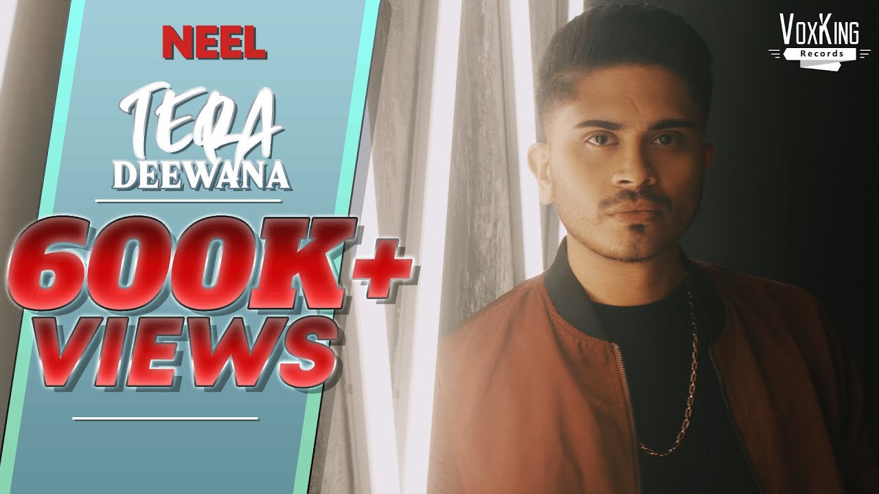 NEEL - Tera Deewana (Official Music Video) | Latest Hindi Songs