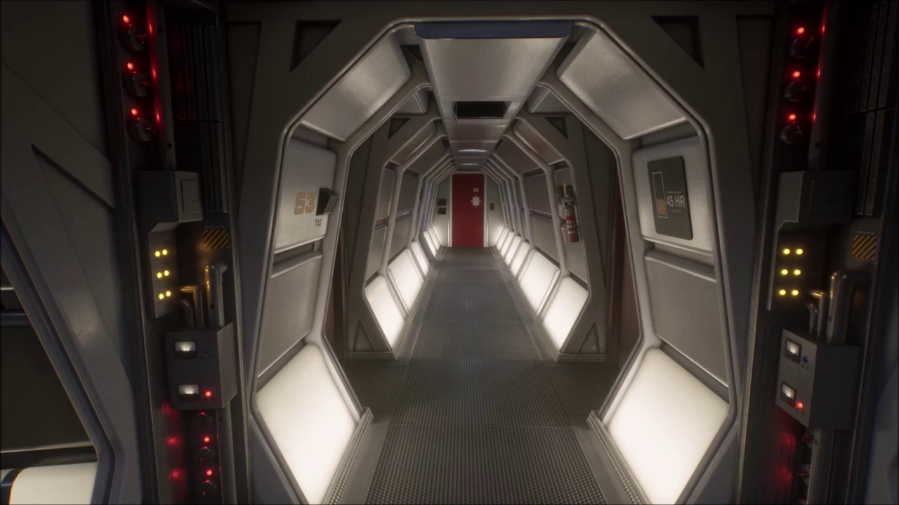 Inside the Corridors of the U.S.S. Enterprise Refit