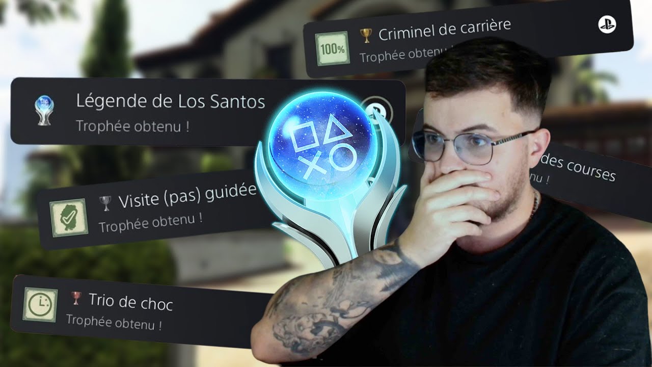 Je platine (le fabuleux) GTA V ! Il est LONG !