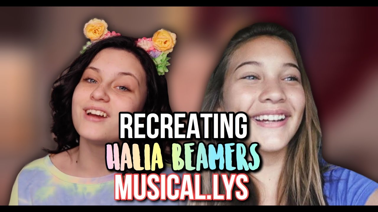 RECREATING HALIA BEAMER'S MUSICAL.LY'S || BELLY DANCE EDITION! || HAYLO HAYLEY ||