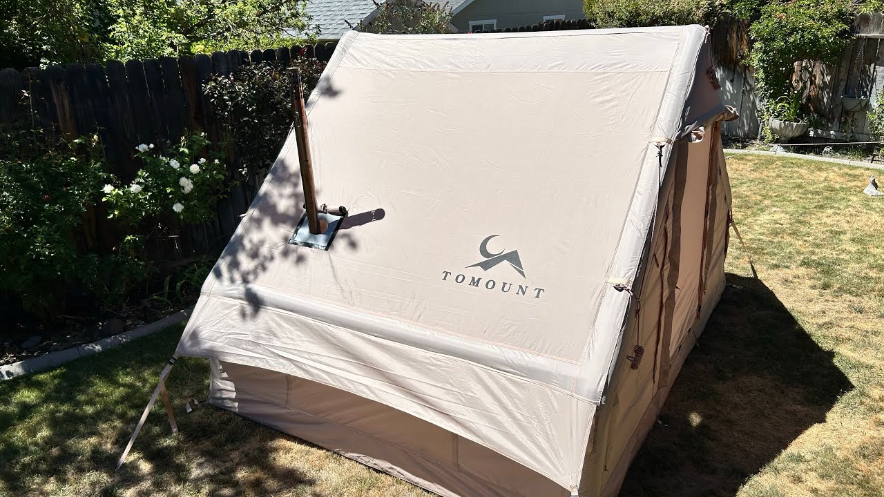 Надувная палатка MC Tomount с Amazon. Первый видеообзор. #hottent ⛺️🏕️