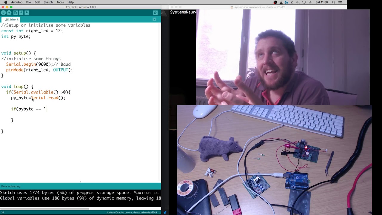 Psychopy, Python and Arduino: Are you serial? Setting and writing serial data (Video 3)