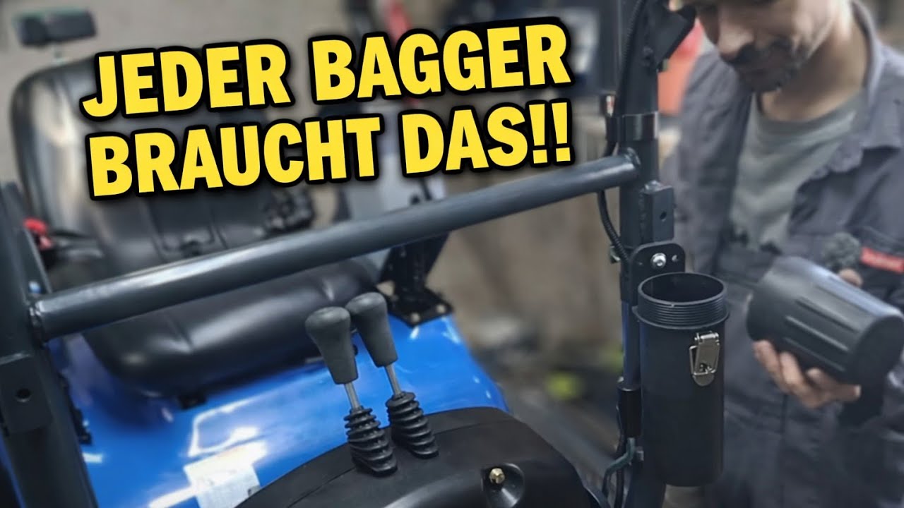 Werkzeugbox am Rippa Minibagger R13 Pro nachrüsten