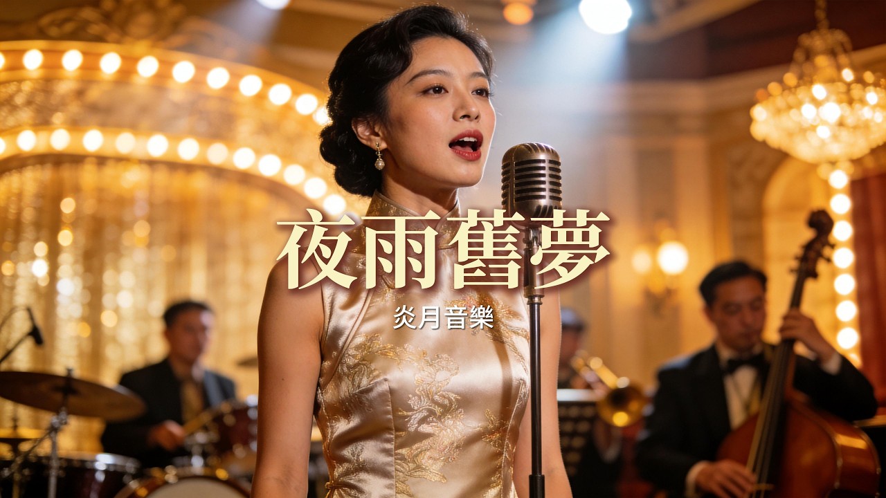 老上海經典爵士【夜雨舊夢】Timeless Jazz of Old Shanghai 1940s–1950s 上海時代曲 Chinese Jazz-Pop