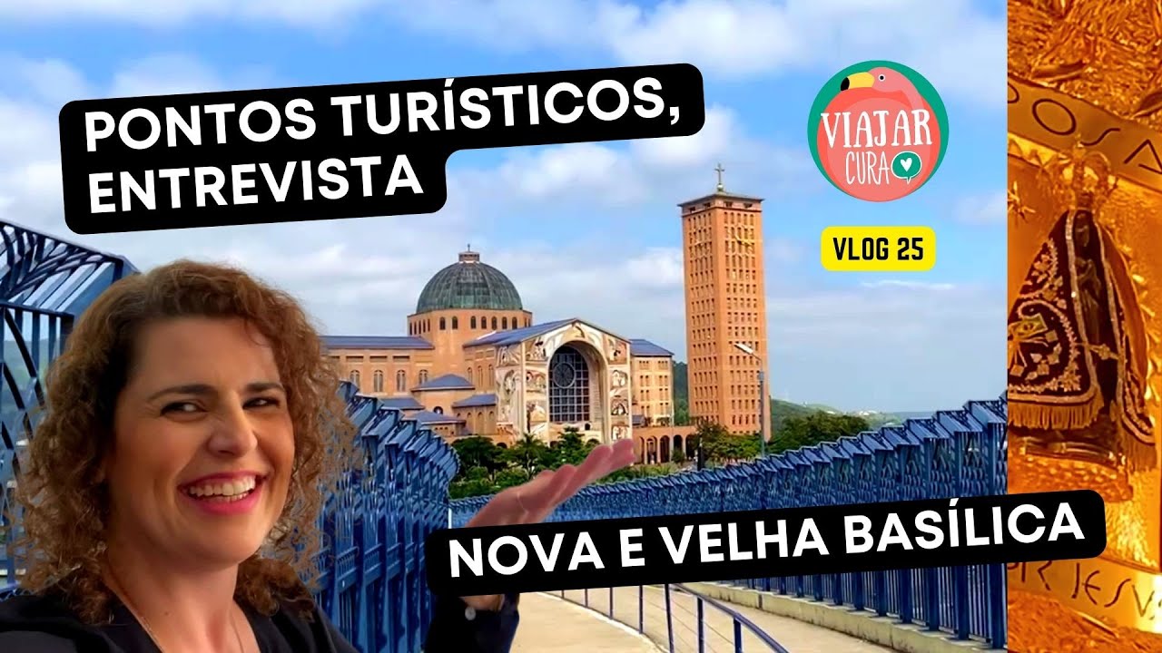 O QUE FAZER EM APARECIDA DO NORTE -  VIAJAR CURA VLOG E ENTREVISTA TV APARECIDA