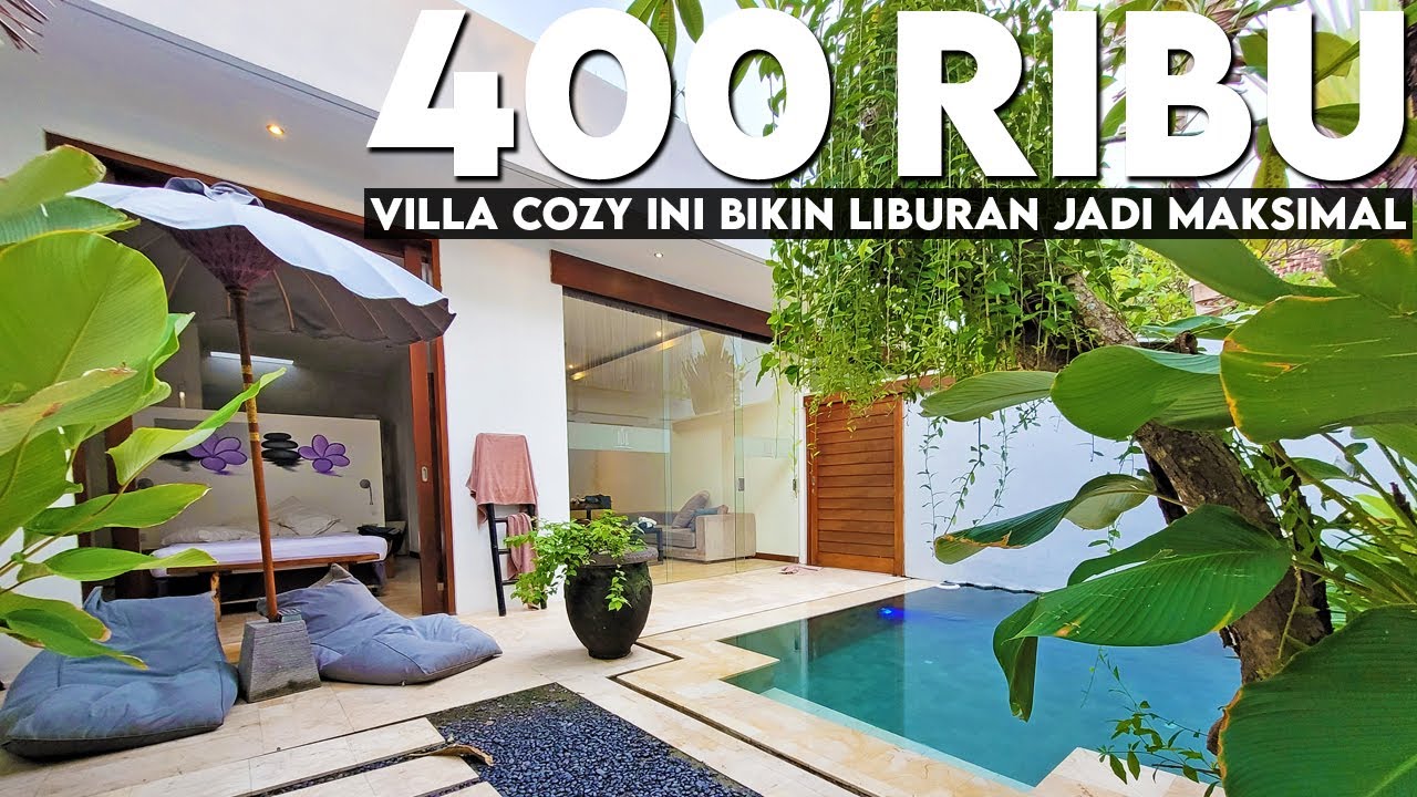 VILLA PRIVATE POOL TERMURAH DI BALI?! | Review Anema Villa Seminyak Bali | Villa Di Sekitar Kuta