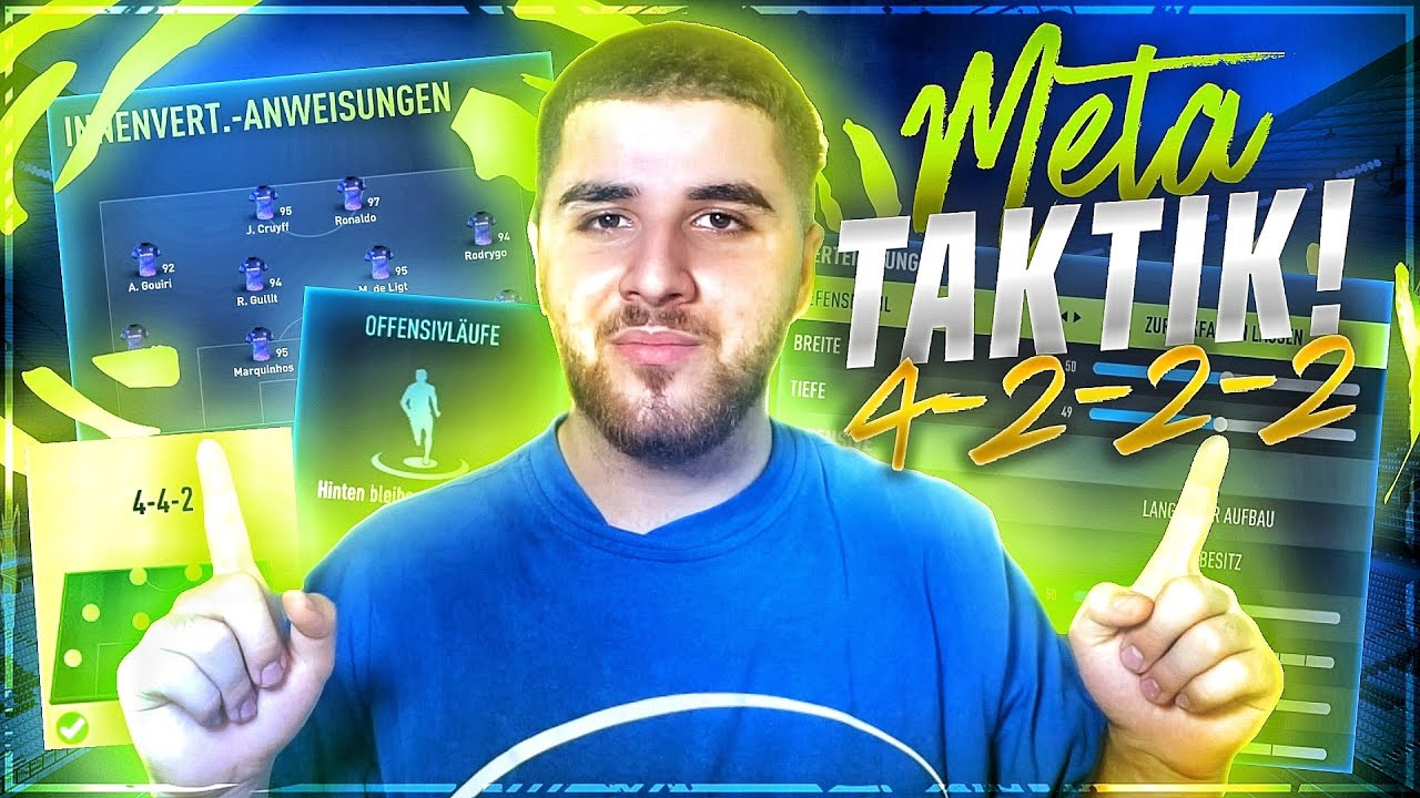 Diese META 4222 FORMATION ist MEGA OP🔥 Individuelle Taktik & Anweisung! Das ENDE von FIFA 22!