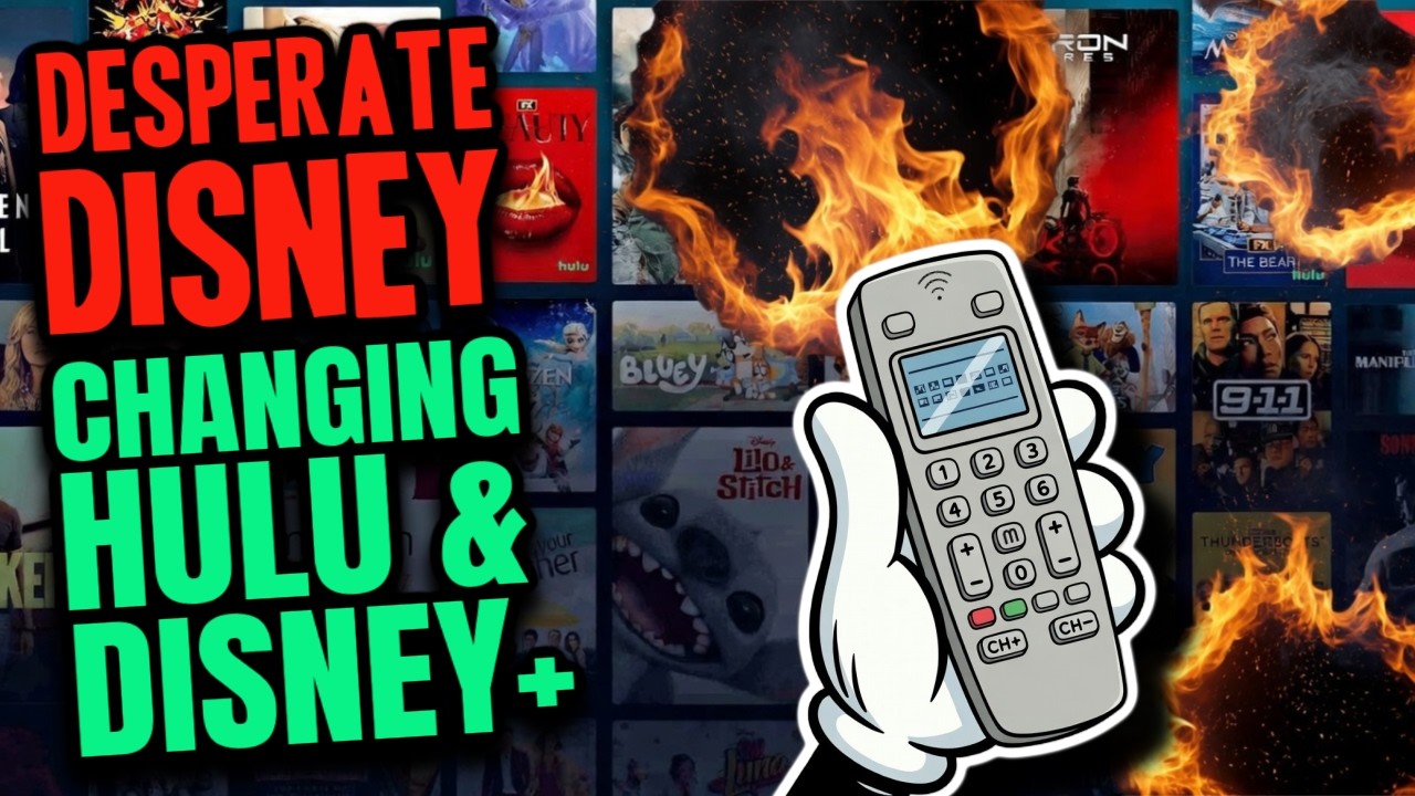 Desperate Disney Completely CHANGES Disney+ and Hulu! Chasing TikTok!