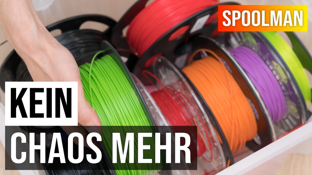 Nie wieder Filament Chaos mit Spoolman für Mainsail