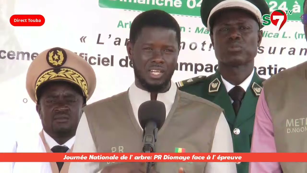 Touba - Le discours de Bassirou Diomaye Faye devant Serigne Bass Abdou Khadre Mbacké
