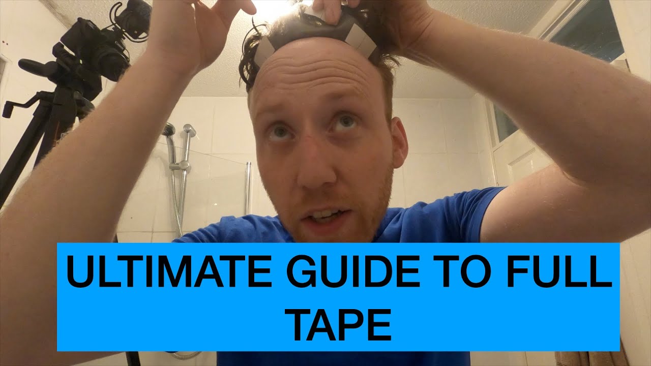 Ultimate full tape guide to your hair system/ wig
