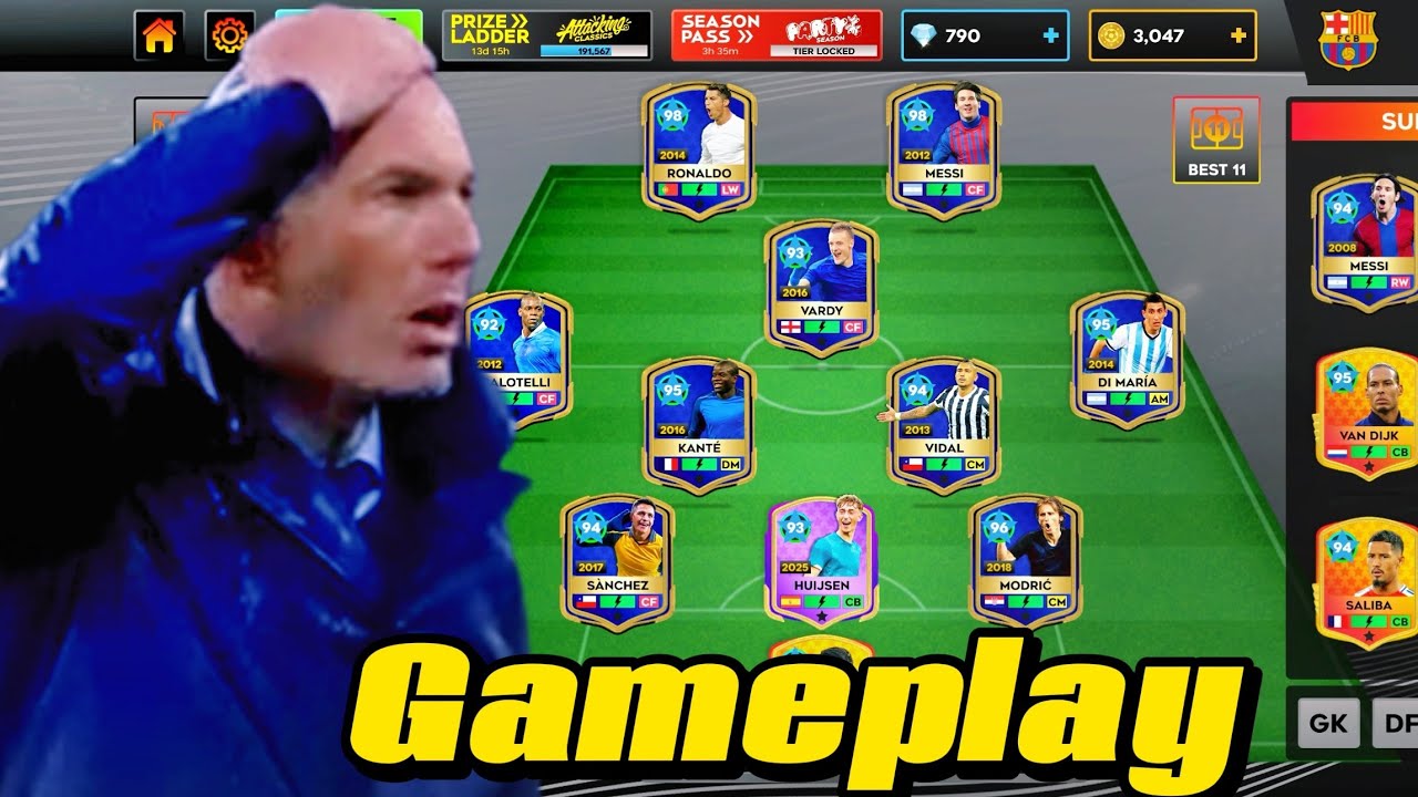 Champions division gameplay in DLS25