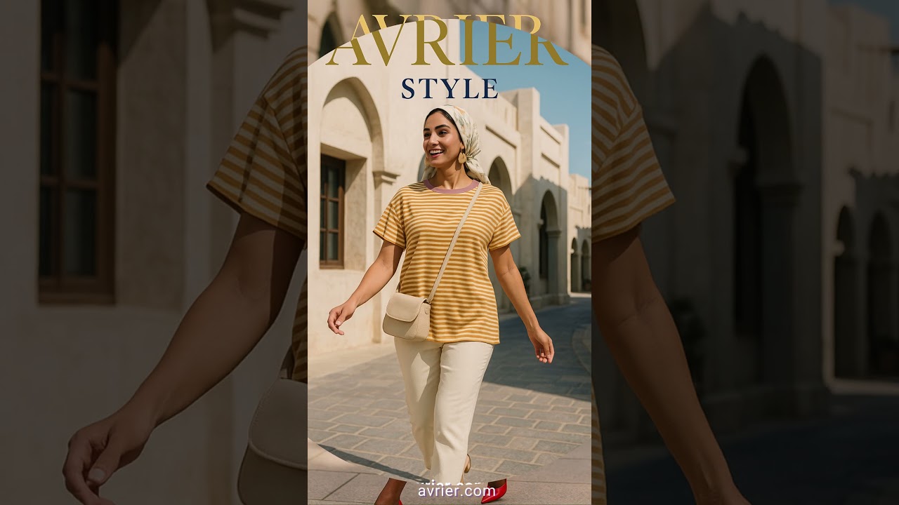 Women's Stripe Knit Top - Soft Brushed Dolman Sleeve Style #avrierstyle #fashioninspo  #fashionista