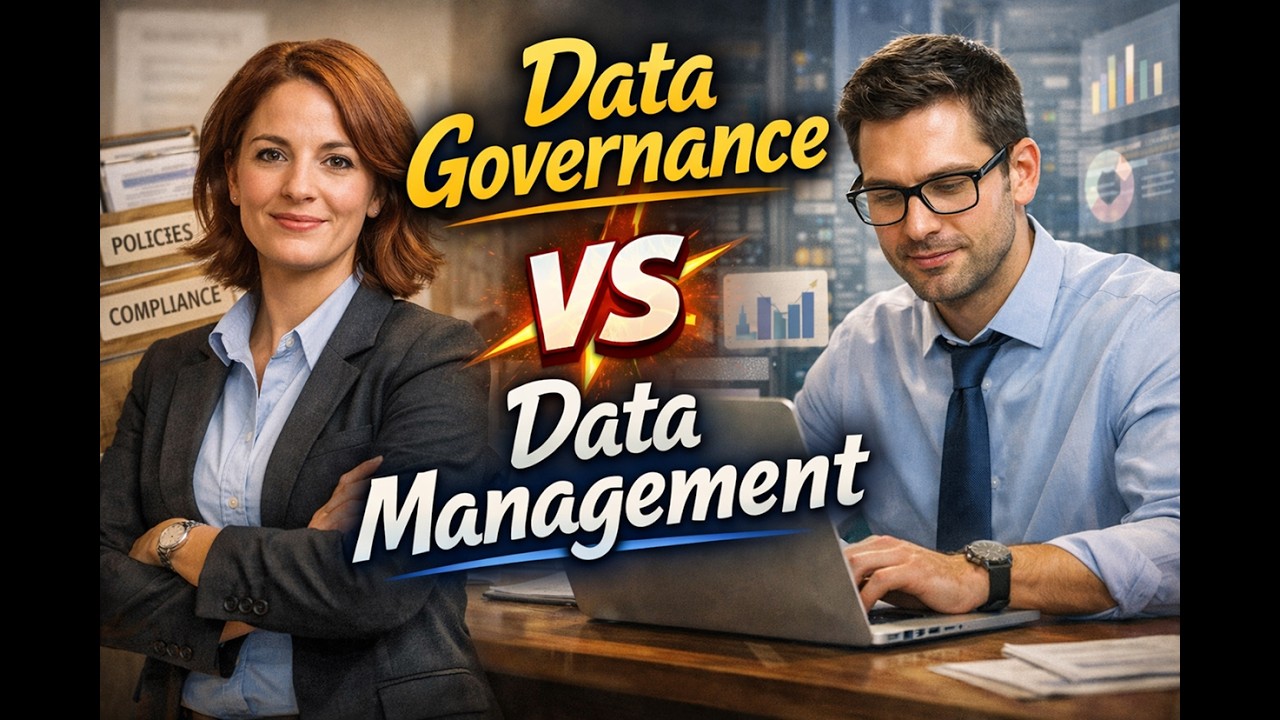 Data Governance vs Data Management