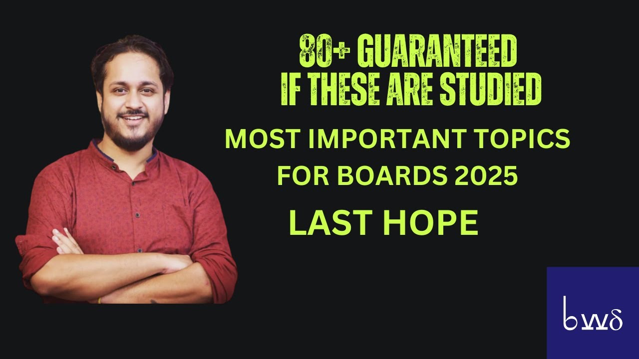 THE MOST IMPORTANT VIDEO FOR ASHEC AND CBSE BOARDS CHEMISTRY