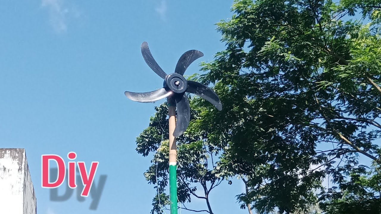 How to make a wind turbine || Diy wind turbine @DIYMorshed
