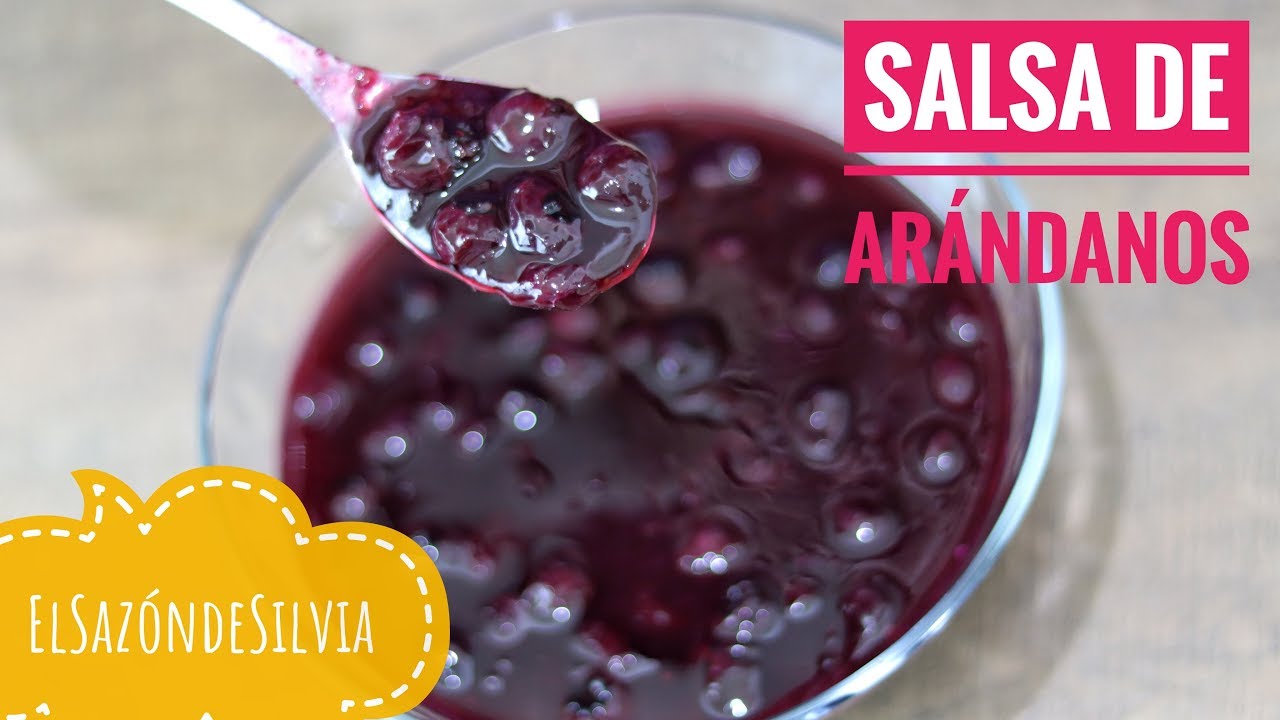 Salsa de Arándanos - ElSazóndeSilvia