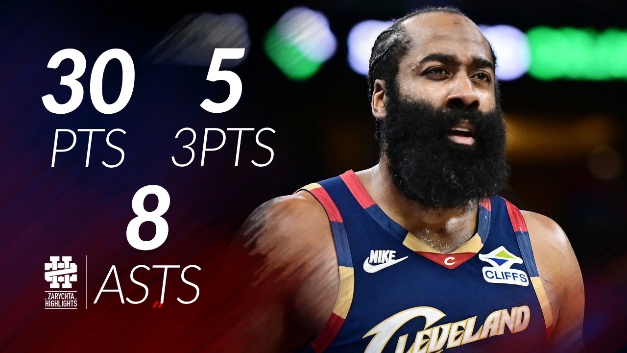 Джеймс Харден 30 очков, 5 трёхочковых, 8 передач против «Мэджик» в сезоне 25/26