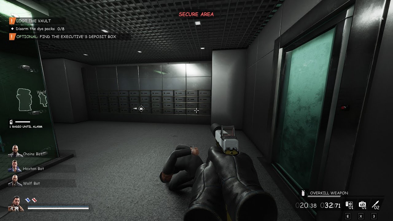 You can close the vault door on NRFTW payday 3