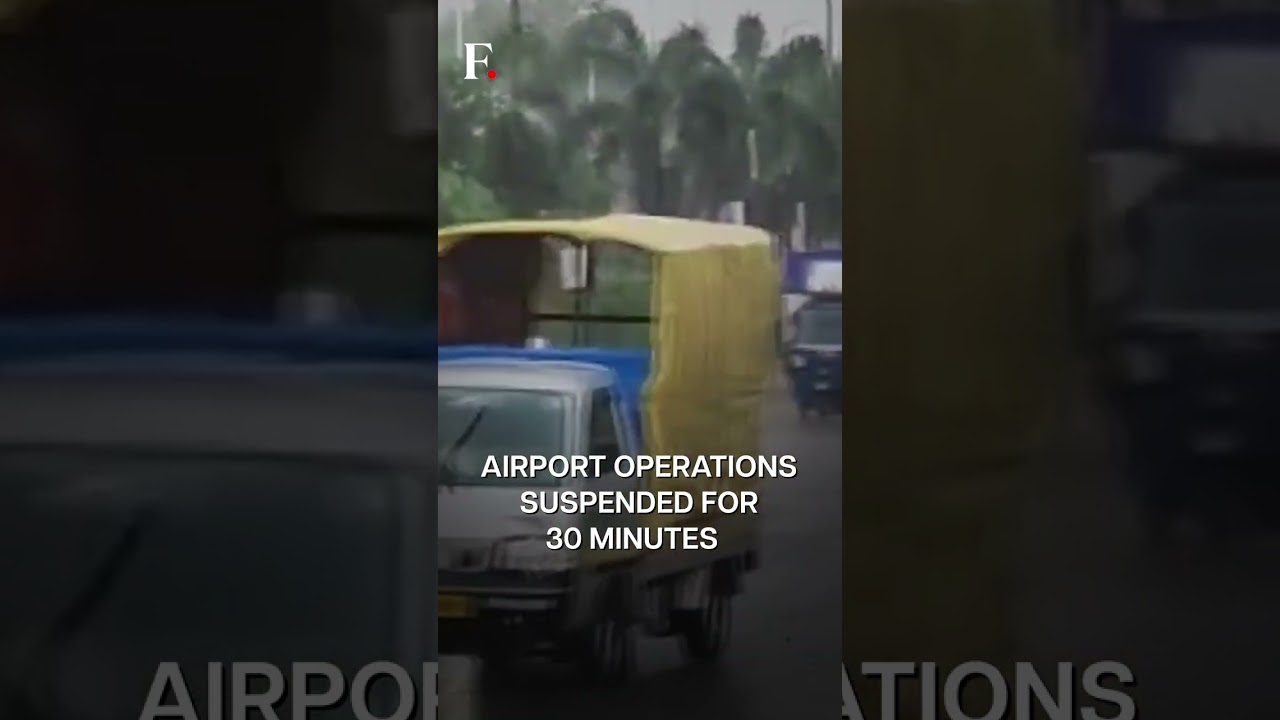 Mumbai: Massive Dust Storm Hits City, Airport Operations Affected | Subscribe to Firstpost